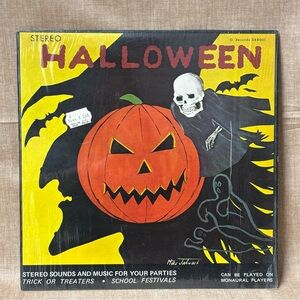 Halloween Stereo Sounds And Music For Your Parties LP D. Records Private Press